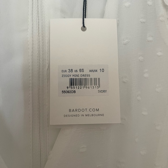 Bardot Ziggy Mini Dress NWT - Picture 5 of 5